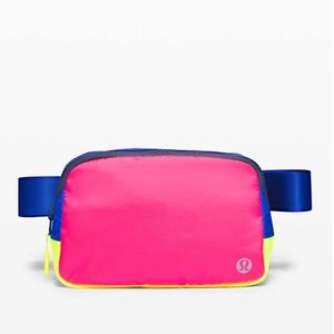 RARE Lululemon Everywhere Belt Bag Neon Multi